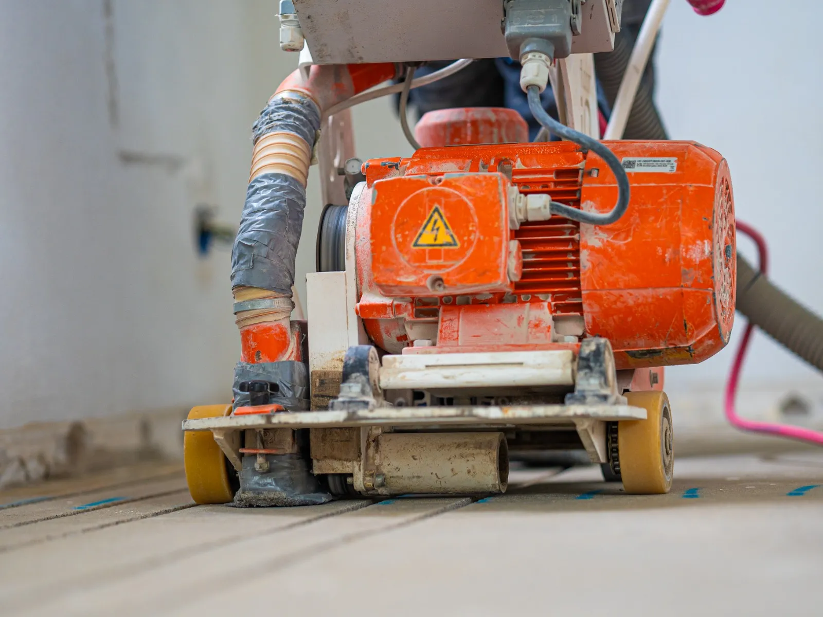 Vloerverwarming frezen